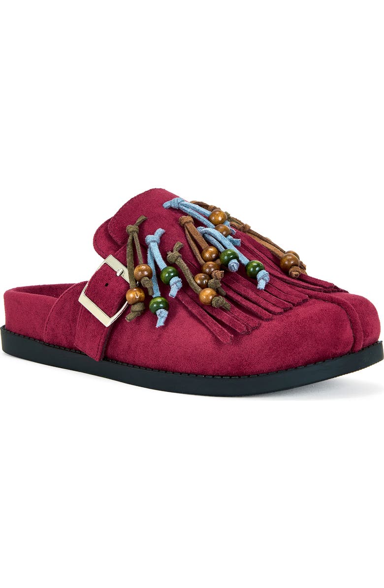 AZALEA WANG Abeille Clog, Main, color, Burgundy