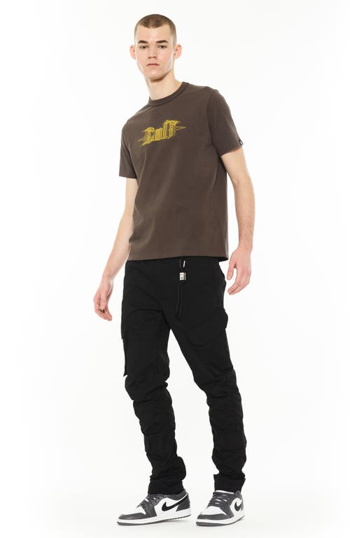 Cult Of Individuality Rocker 606 Cargo Jeans In Black