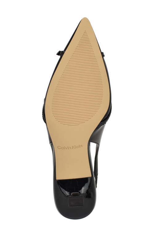 Calvin Klein Tulissa 2 Pointed Toe Slingback Pump In Multi