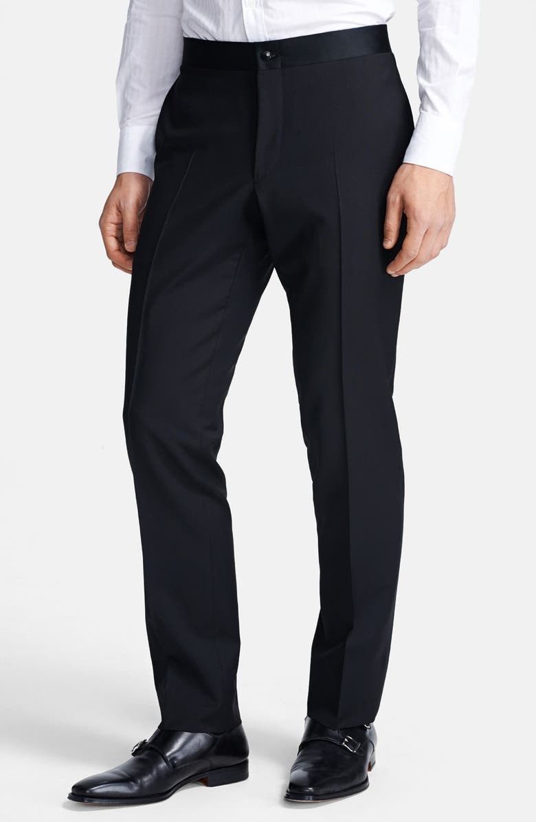 Canali Trim Fit Wool/Mohair Tuxedo, Alternate, color, 
