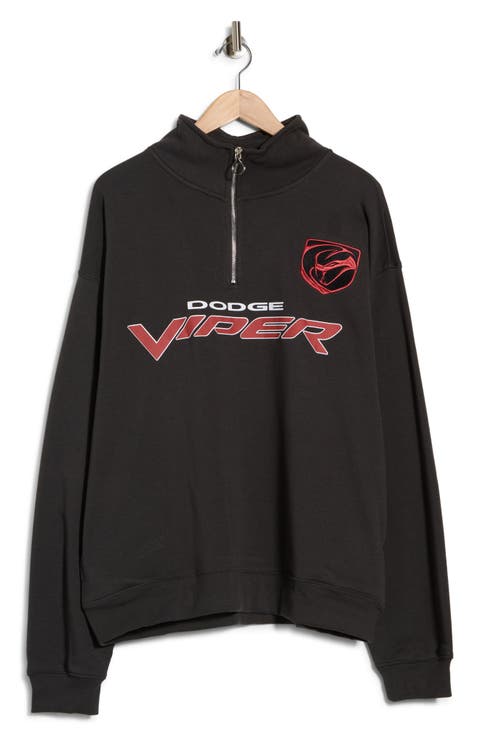 Dodge Viper Half Zip Sweatshirt
