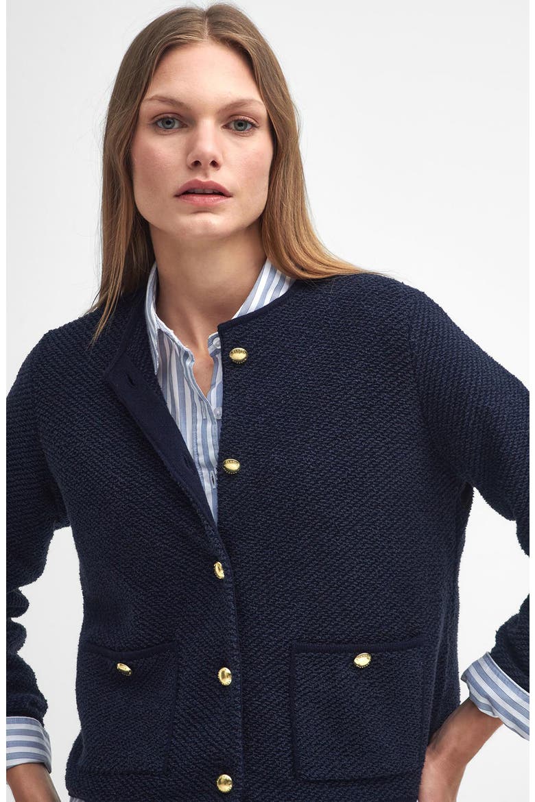 Celeste Wool Blend Cardigan, Alternate, color, NAVY BLUE