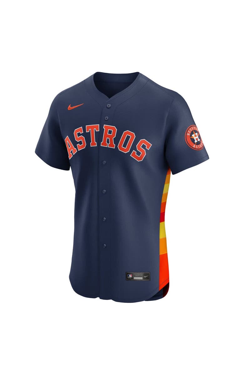 Nike Men's Nike Jose Altuve Navy Houston Astros Alternate 2 Elite Player Jersey, Alternate, color, Navy