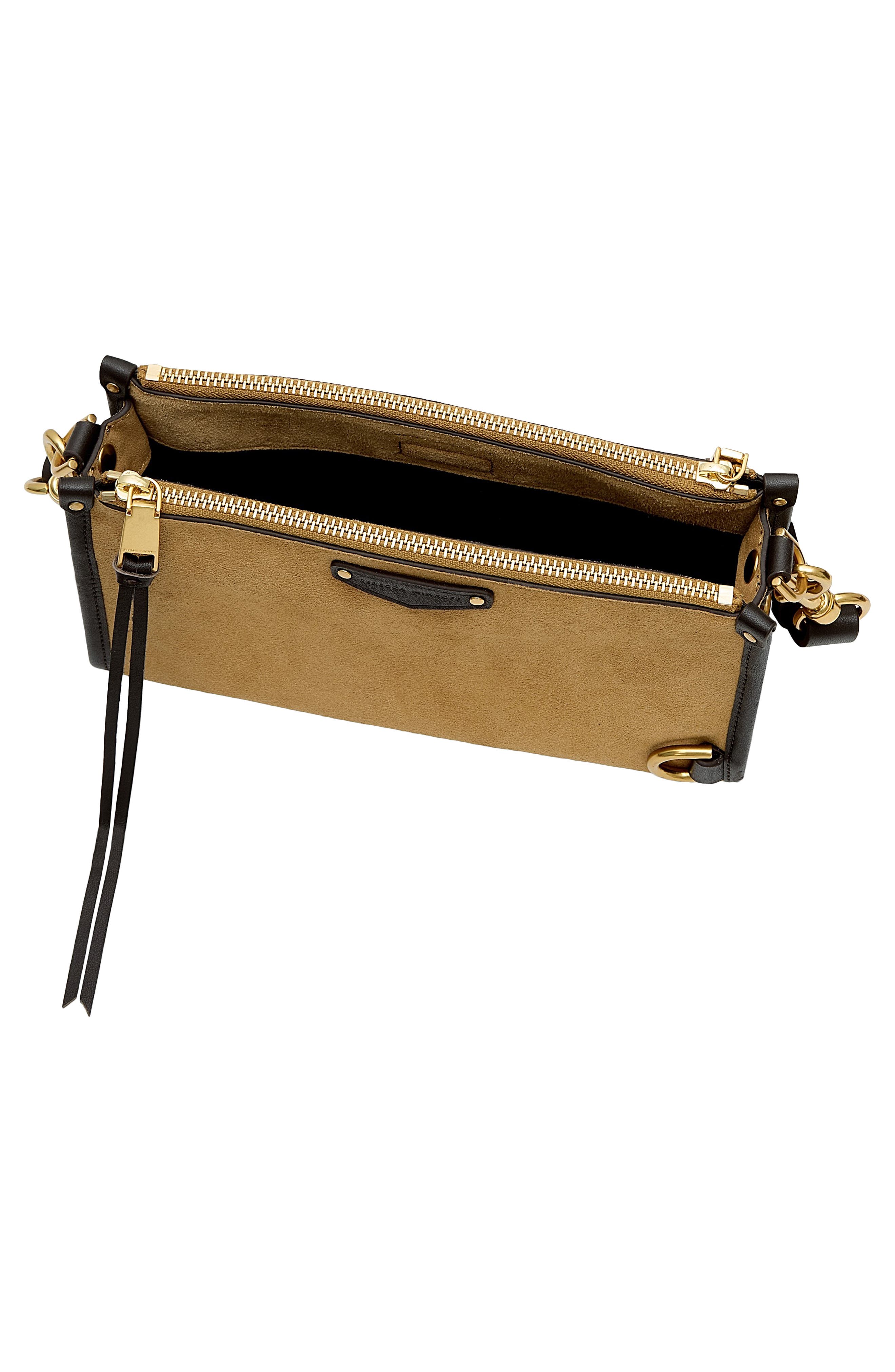 Small Mab Leather Crossbody Bag, Alternate, color, CHESTNUT/ FONDANT