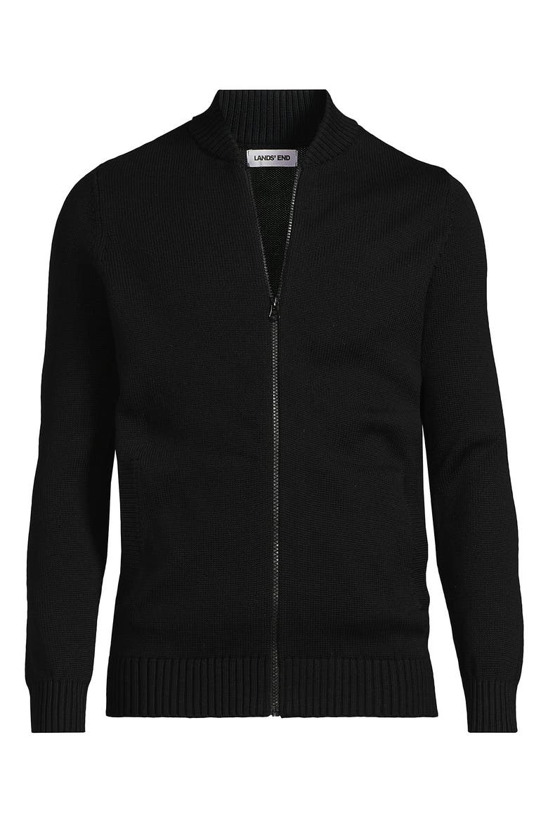 School Uniform Adult Legacy Full Zip Cardigan, Alternate, color, Black