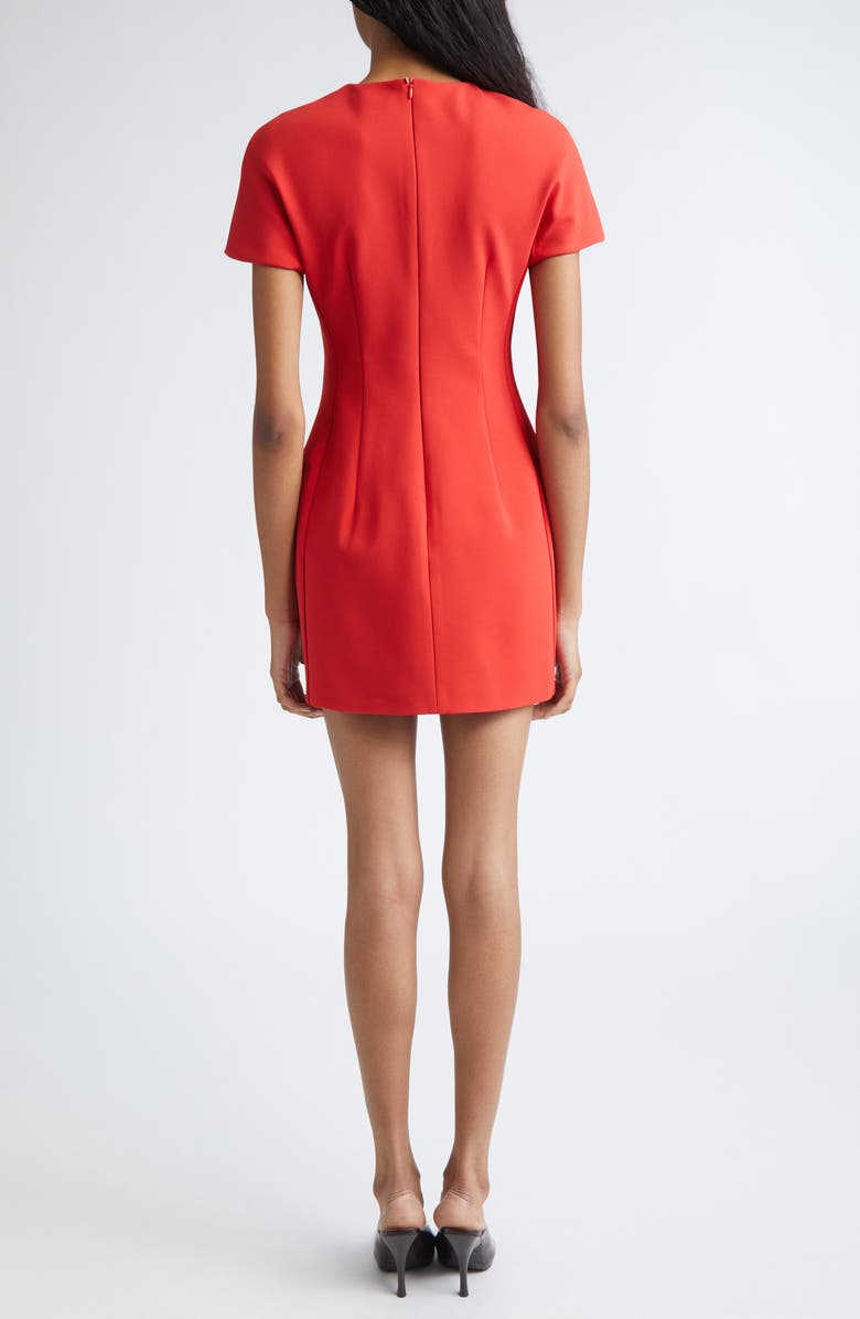 SPORTMAX Mito Jersey Sheath Dress, Alternate, color, Coral