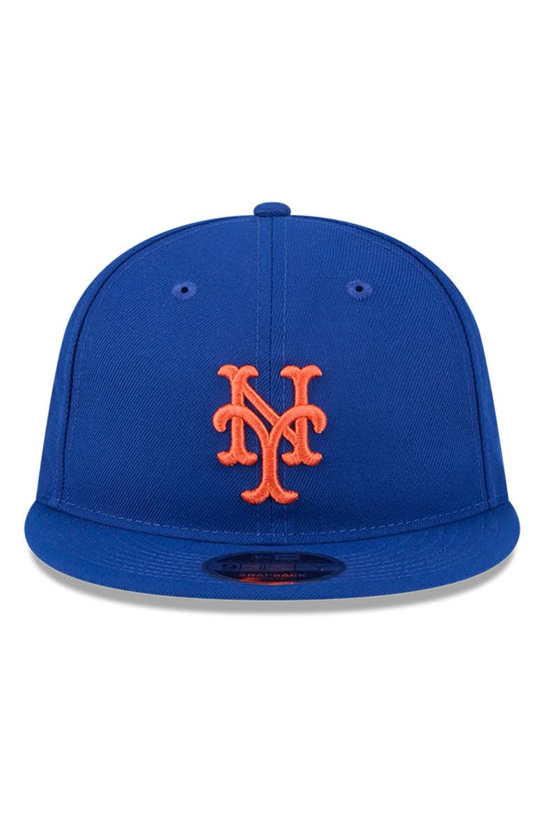 New Era Men's New Era Royal New York Mets Baseball Hall of Fame Retro Crown 9FIFTY Adjustable Hat, Alternate, color, Royal