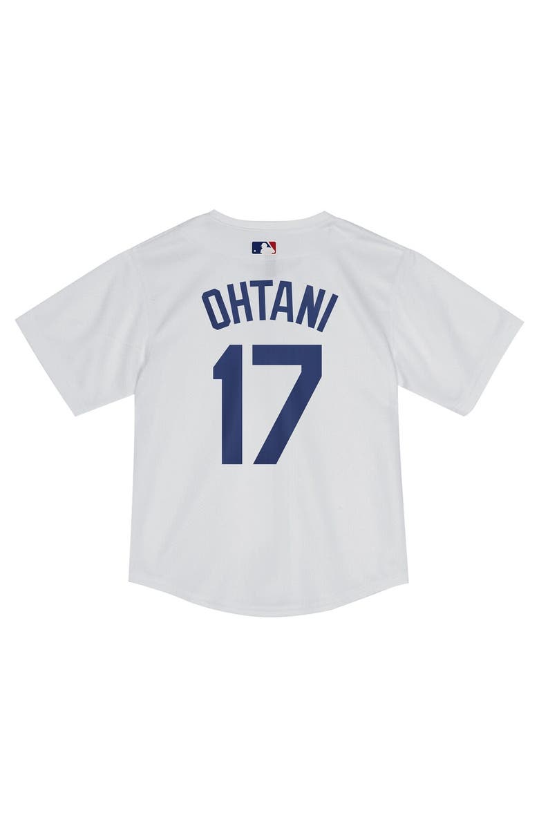Nike Infant Nike Shohei Ohtani White Los Angeles Dodgers Home Game Jersey, Alternate, color,