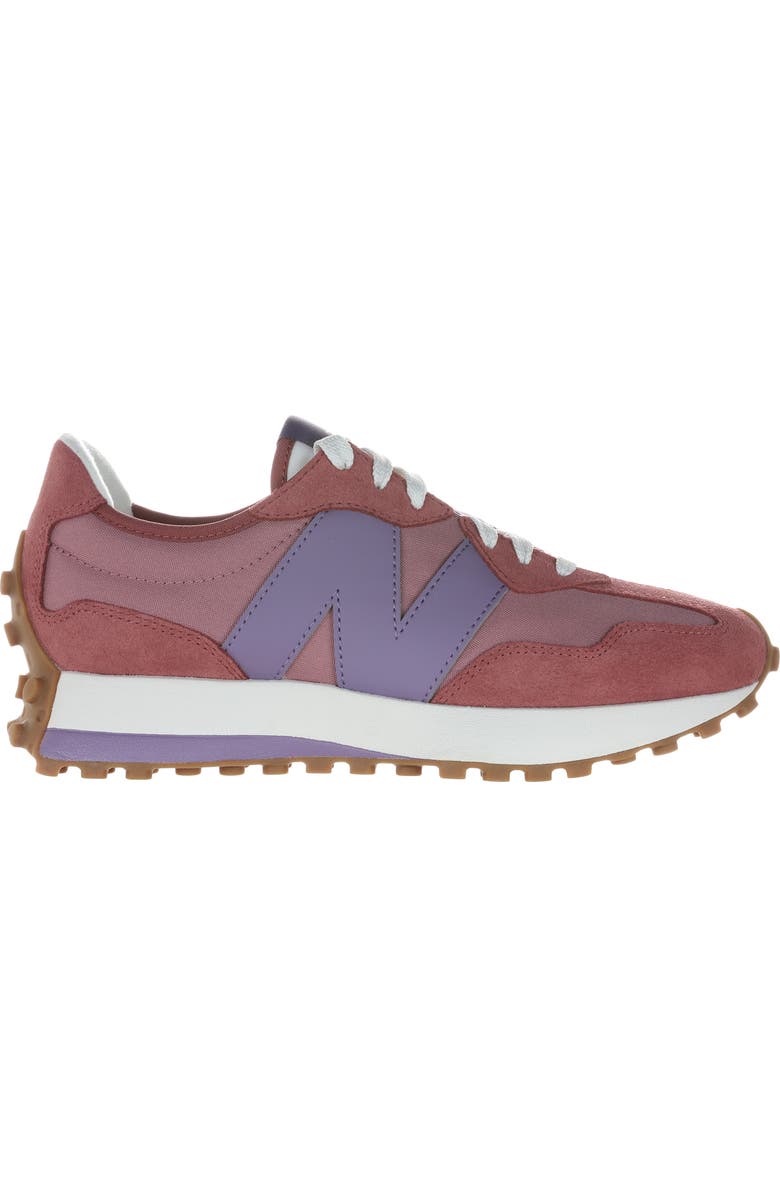 New Balance 327 Sneaker, Alternate, color, Rosewood/ Candied Violet