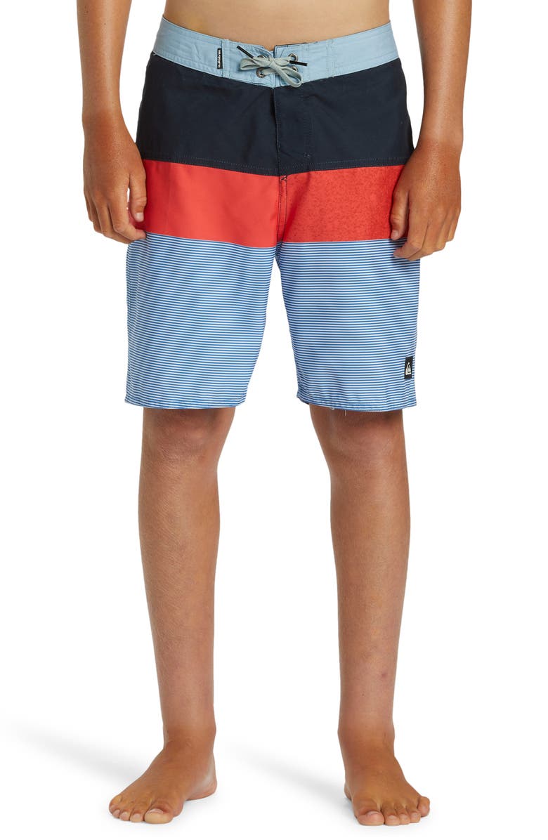 Quiksilver Everyday Colorblock 17 Board Shorts, Alternate, color, 