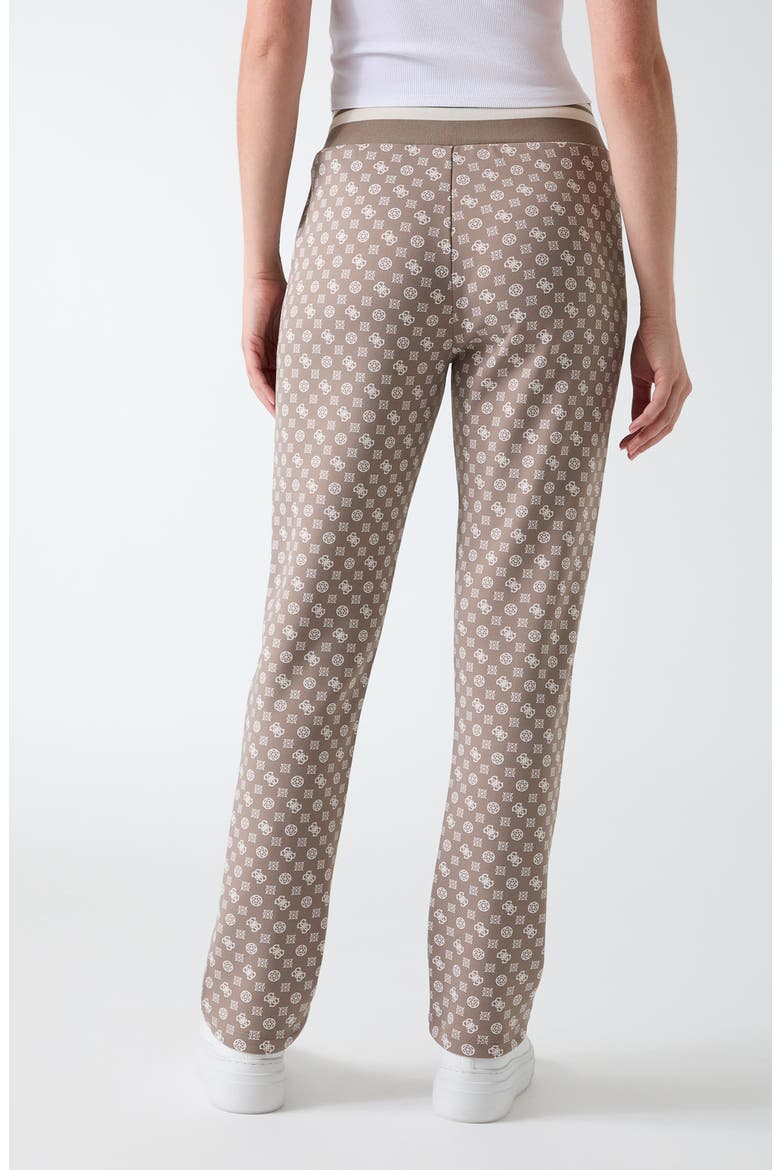 New Aggie Straight Leg Pants, Alternate, color, BROWN