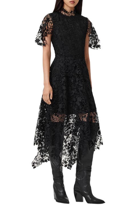 Saege Lace Midi Dress