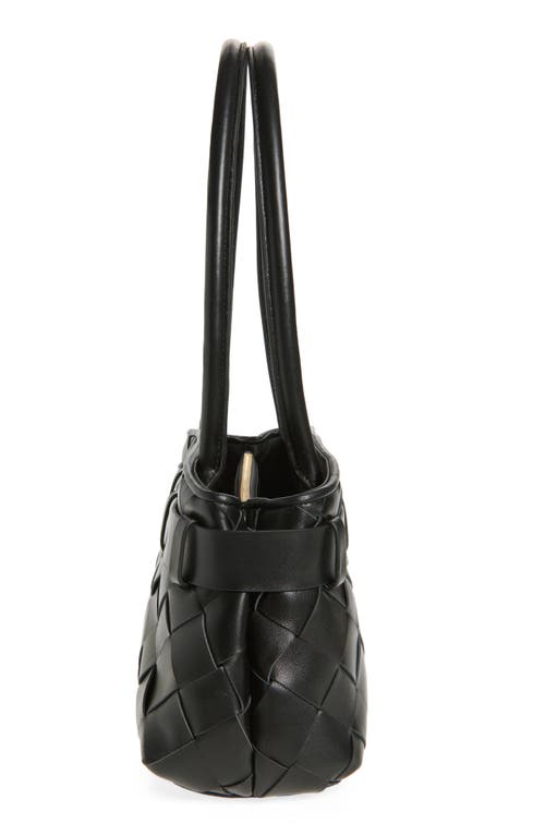 SAM EDELMAN SAM EDELMAN CLEO WOVEN LEATHER SHOULDER BAG 