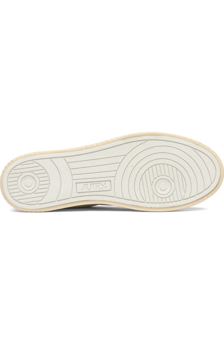 AUTRY Mule Low Sneaker, Alternate, color, Goat/ Goat White