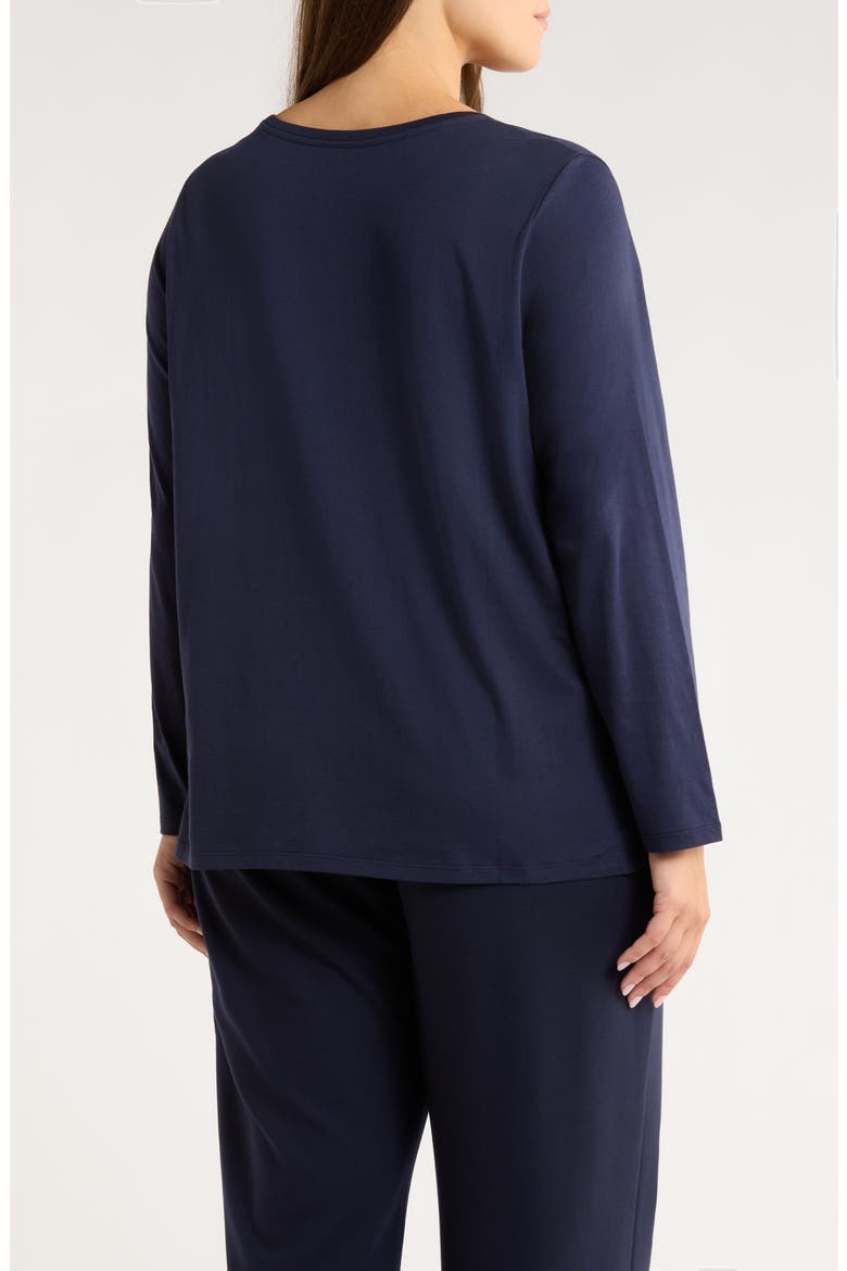 Boxy Organic Cotton Top, Alternate, color, INK