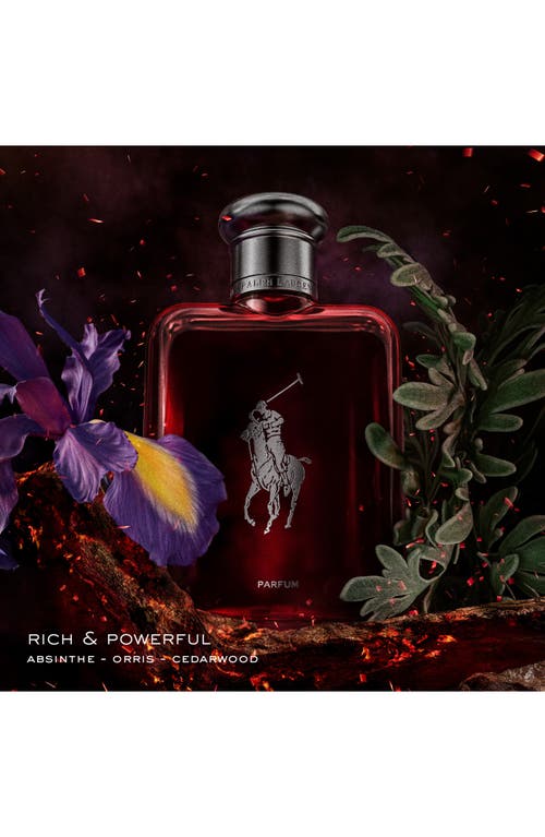 Ralph Lauren Polo Red Parfum Set In Transparent