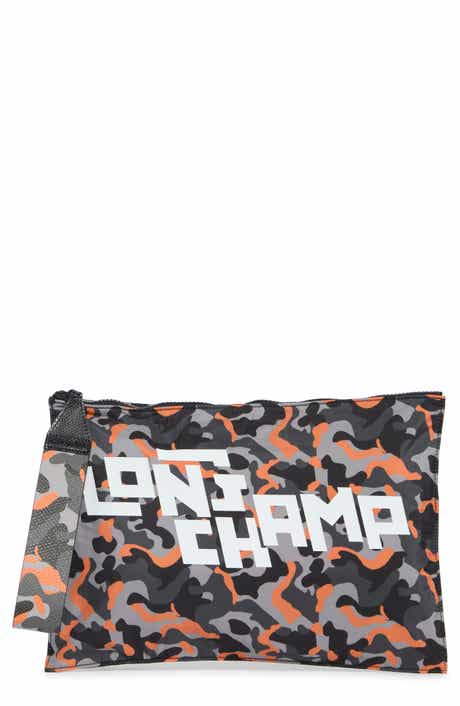 Longchamp Camo Top Zip Wrislet