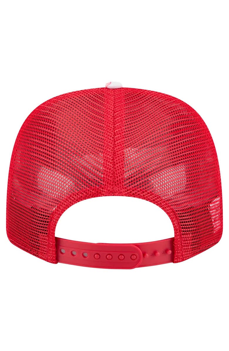 New Era Men's New Era  Red Kansas City Chiefs Hula Trucker 9SEVENTY Adjustable Hat, Alternate, color, 