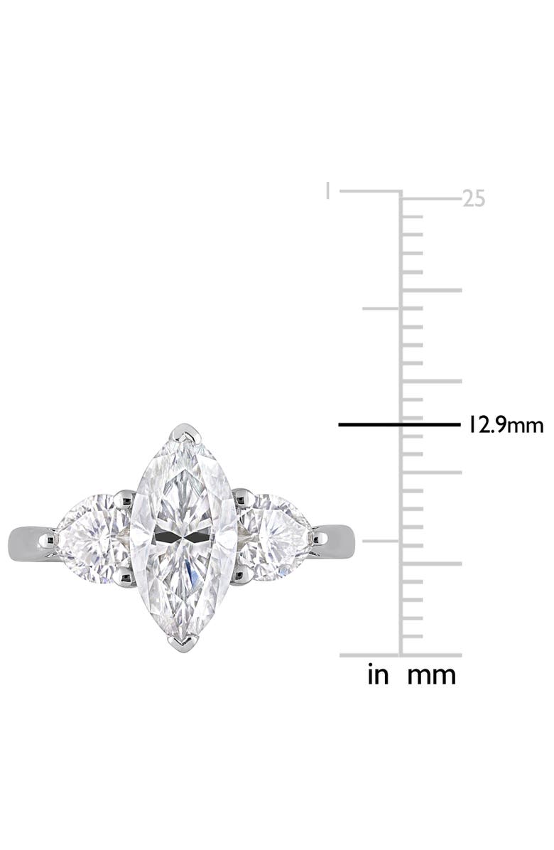 Julianna B. Moissanite Marquise Heart 3-Stone Ring, Alternate, color, 