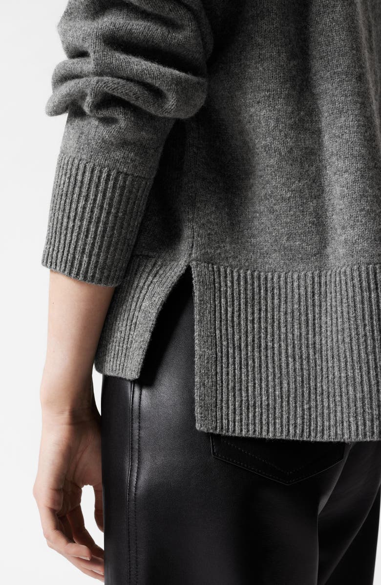 & Other Stories Oversize V-Neck Merino Wool Cardigan, Alternate, color, 