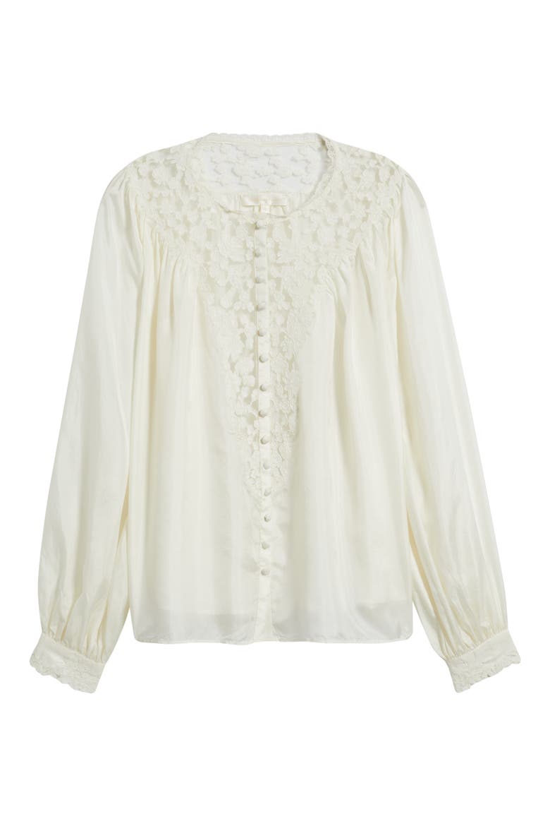Carine Top, Alternate, color, IVORY
