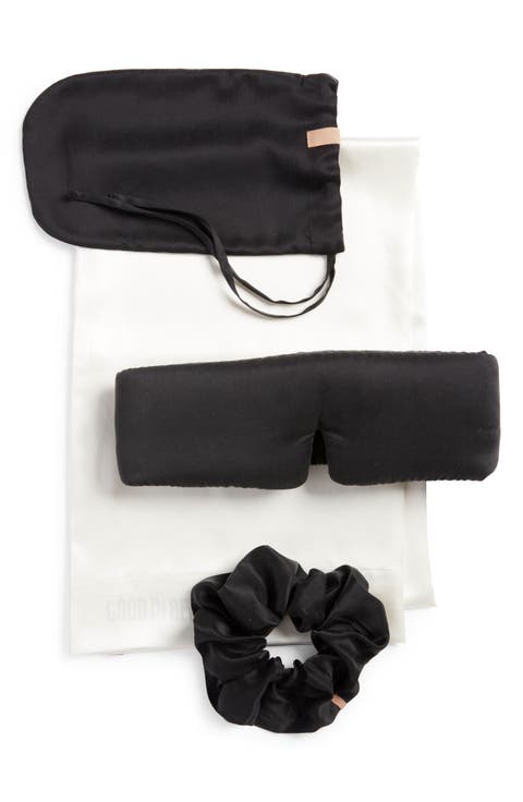 Sleep The Details Mulberry Silk Sleep Mask, Pillowcase & Scrunchie Set