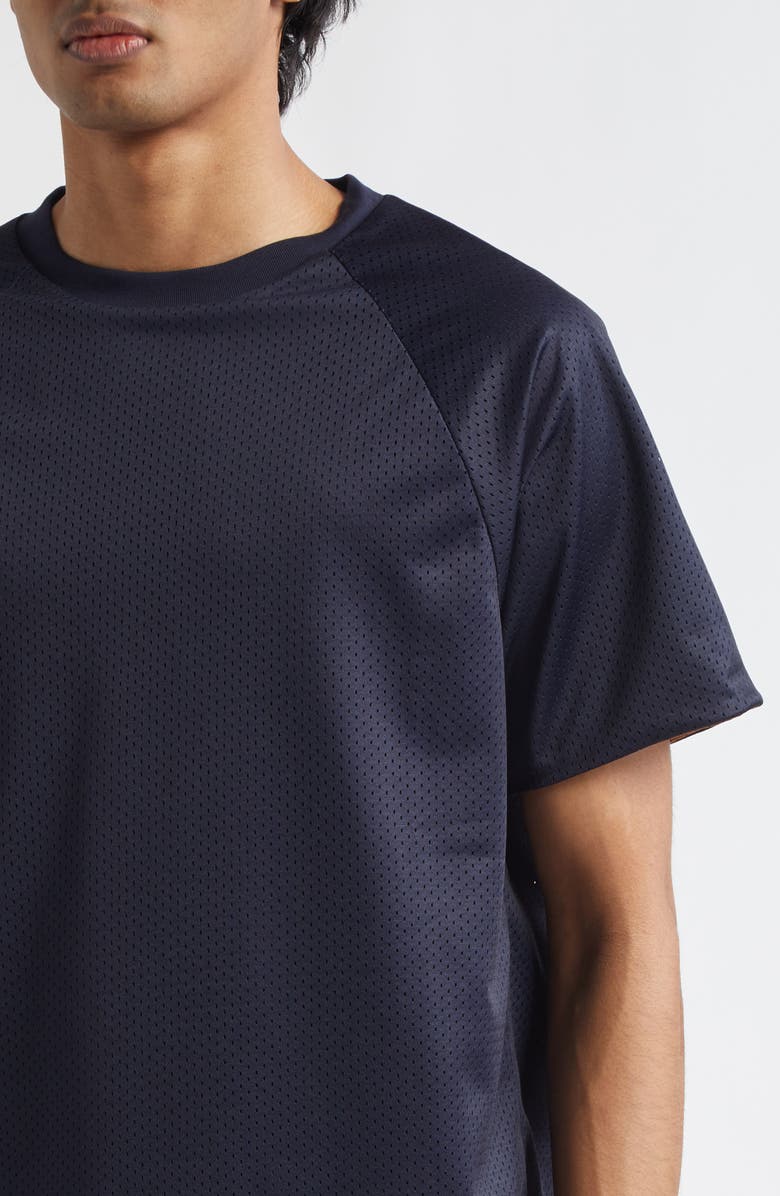 PALMES Reversible Double Mesh T-Shirt, Alternate, color, Navy