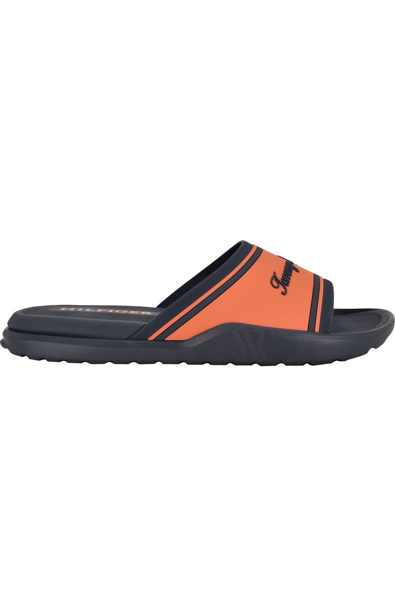 Tommy Hilfiger Momil Slide Sandal, Alternate, color, Orange Multi