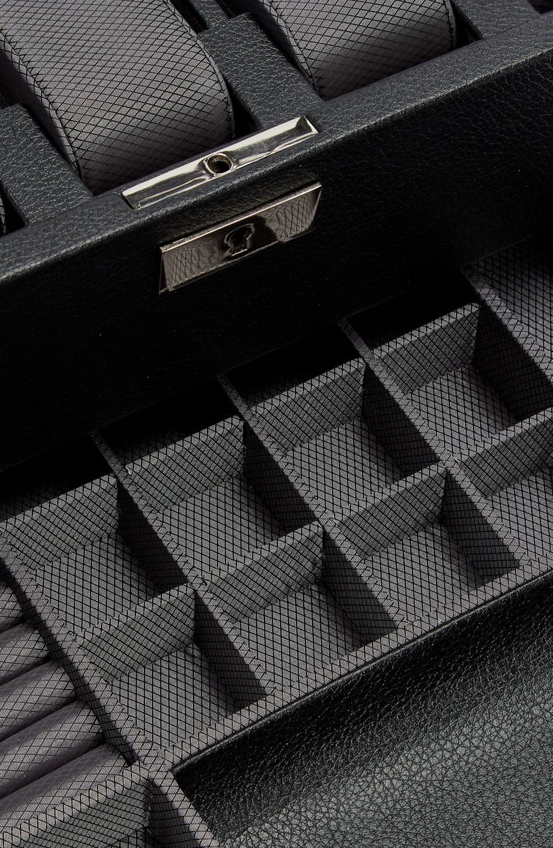 WOLF Viceroy 10-Piece Watch Box with Drawer, Alternate, color, 