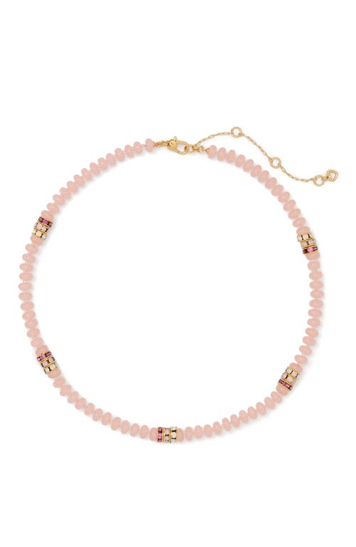 Kate Spade New York Beaded Necklace In Pink