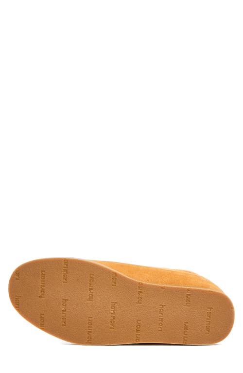 Hari Mari Tio Genuine Shearling Lined Slipper In Tan