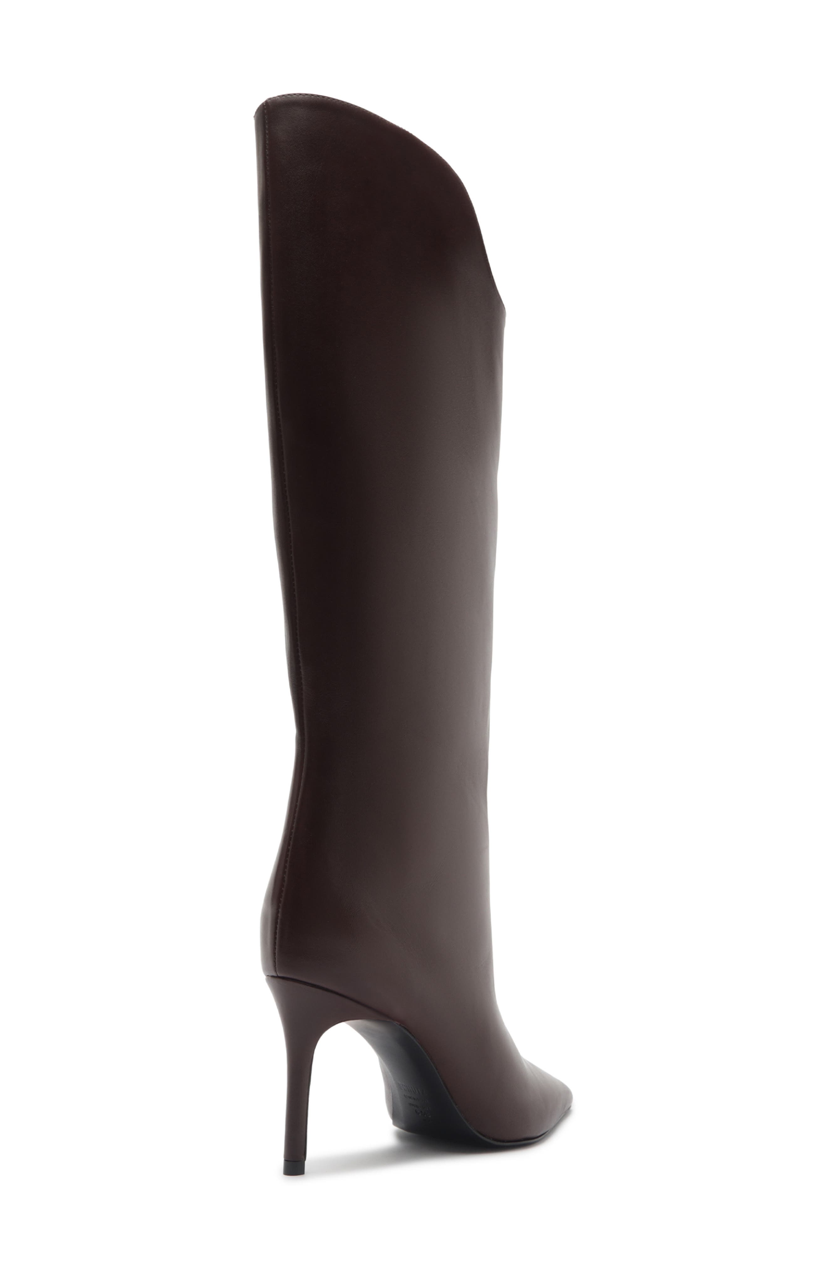Ophelia Knee High Boot, Alternate, color, MAPLEWOOD