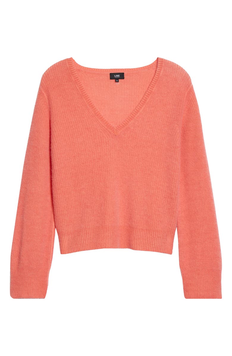 Line Label LINE Nala V-Neck Cashmere Sweater, Alternate, color,
