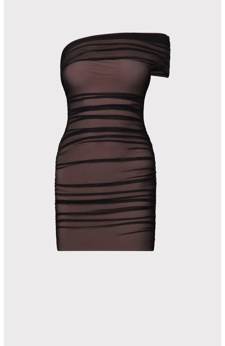 Herve Leger The Oralie Dress, Alternate, color, Black