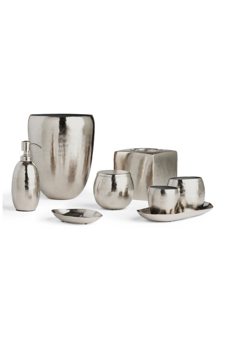 Nile Tissue Holder, Alternate, color, SILVER