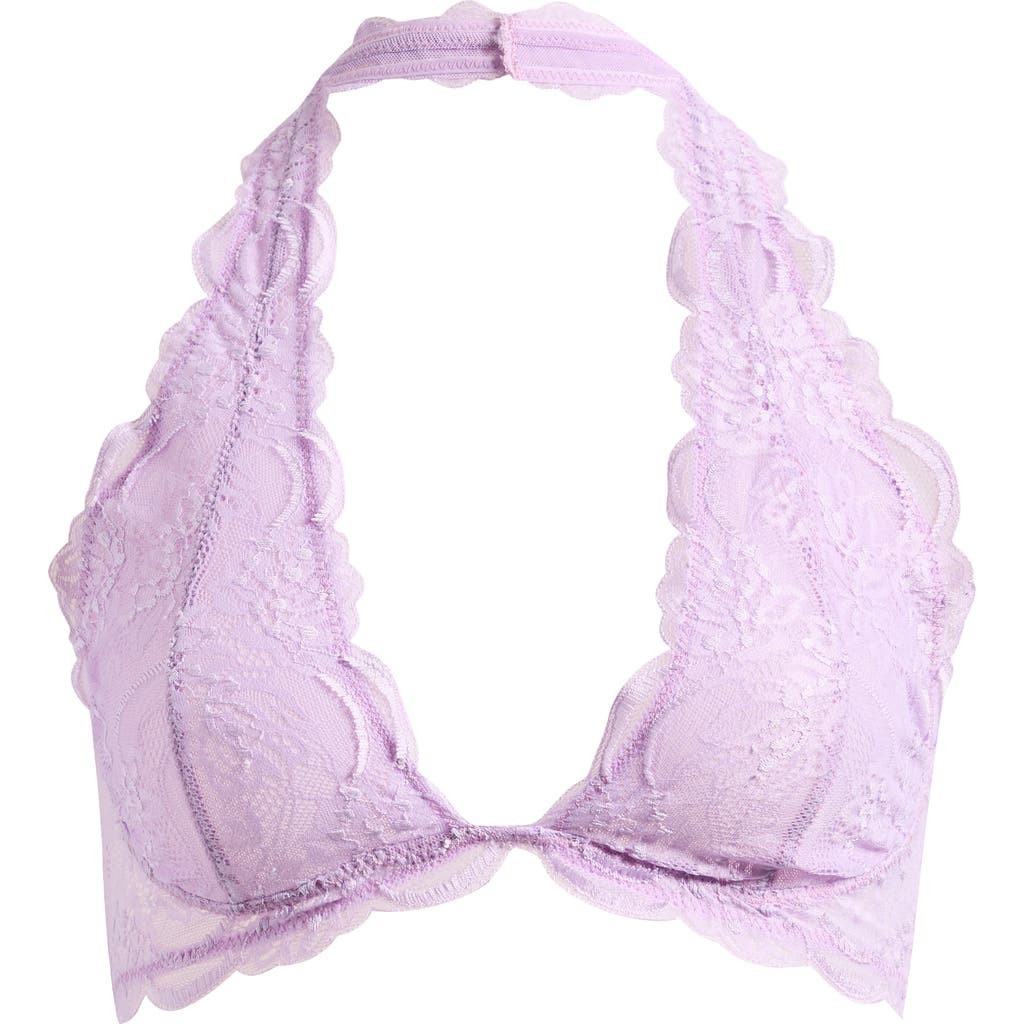 FREE PEOPLE FREE PEOPLE LAST DANCE LACE HALTER BRA