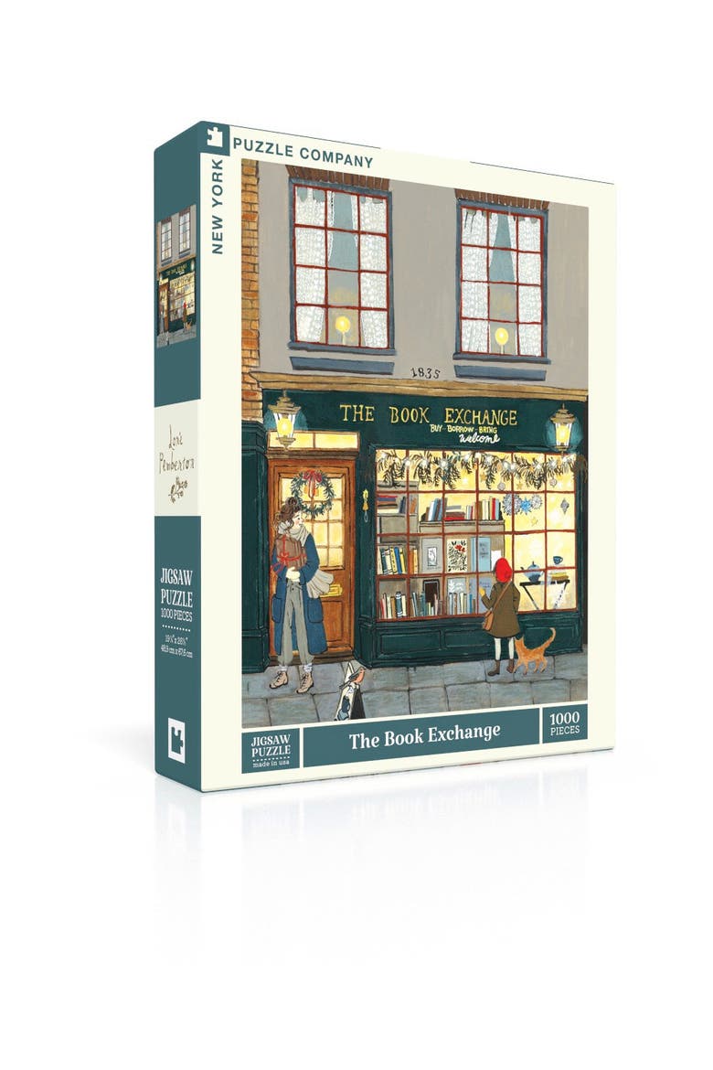 The Book Exchange 1000 Piece Puzzle, Alternate, color, No Color