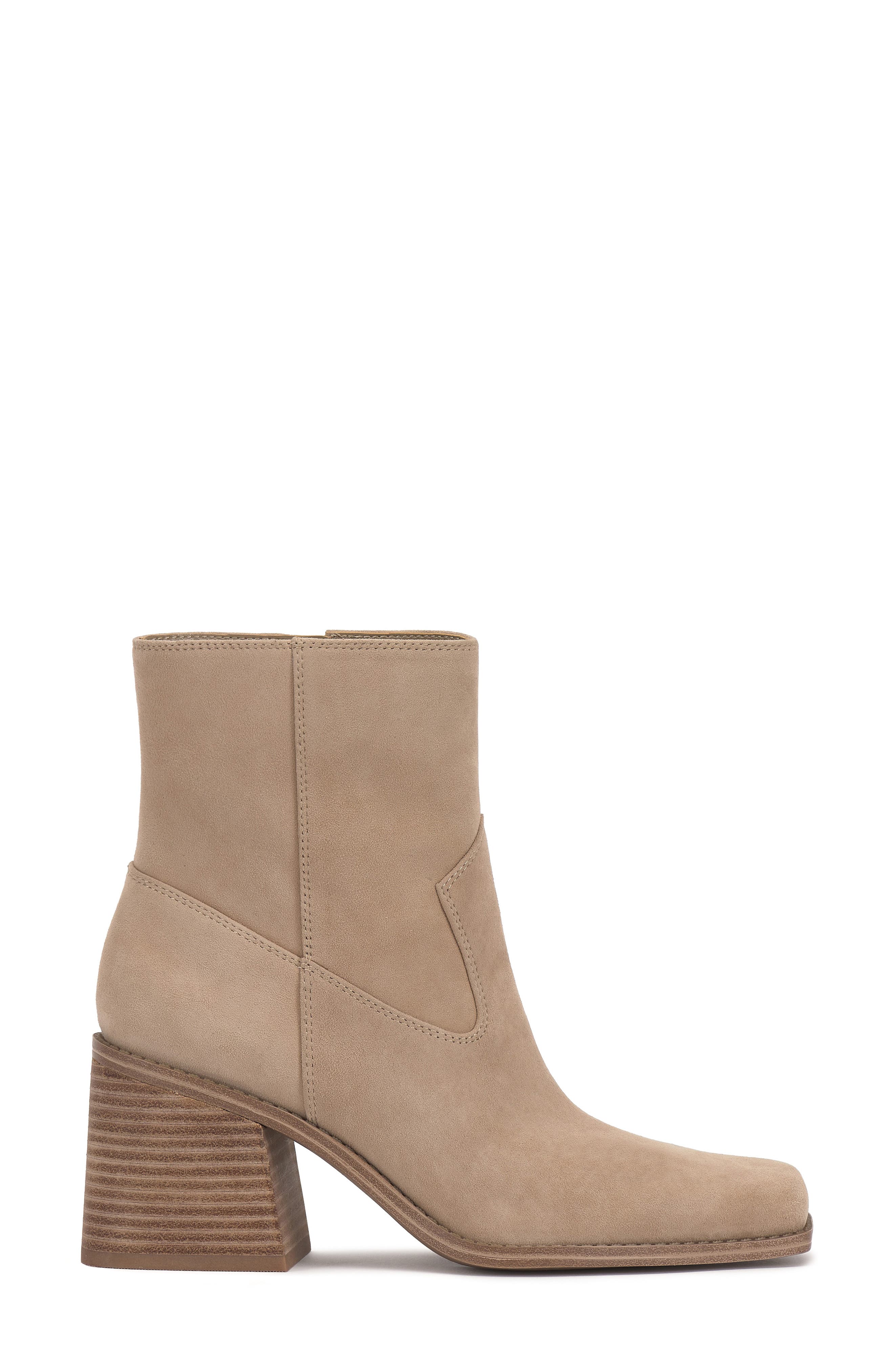 Sybren Block Heel Bootie, Alternate, color, TORTILLA