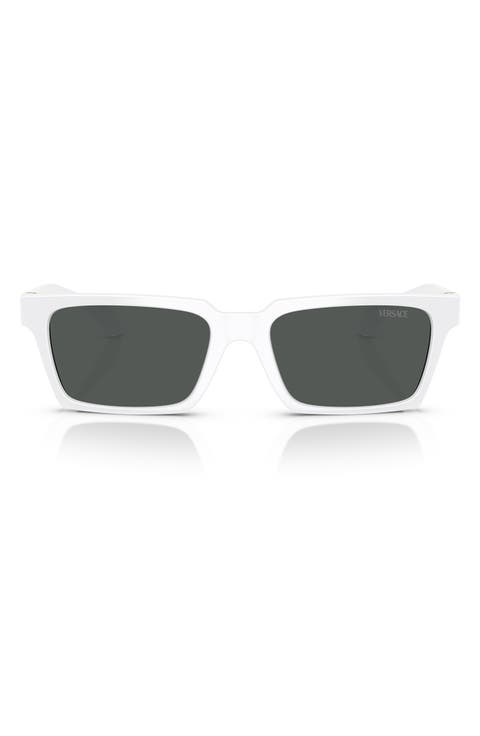 55mm Rectangular Sunglasses
