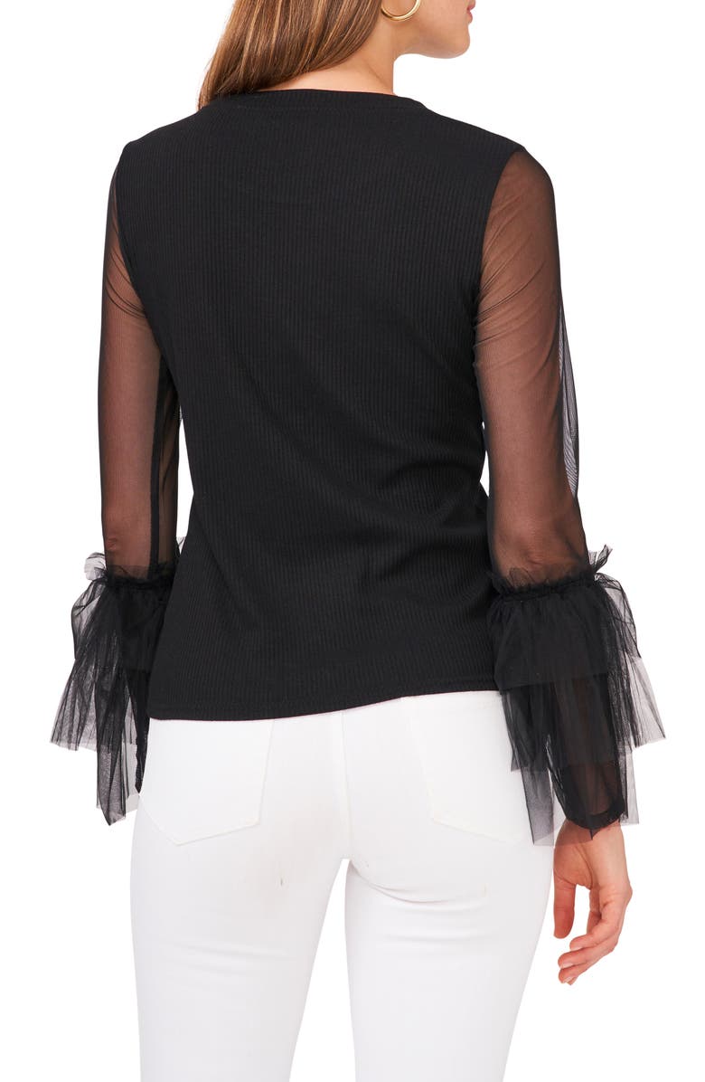 Vince Camuto Back Zip Sweater, Alternate, color, 