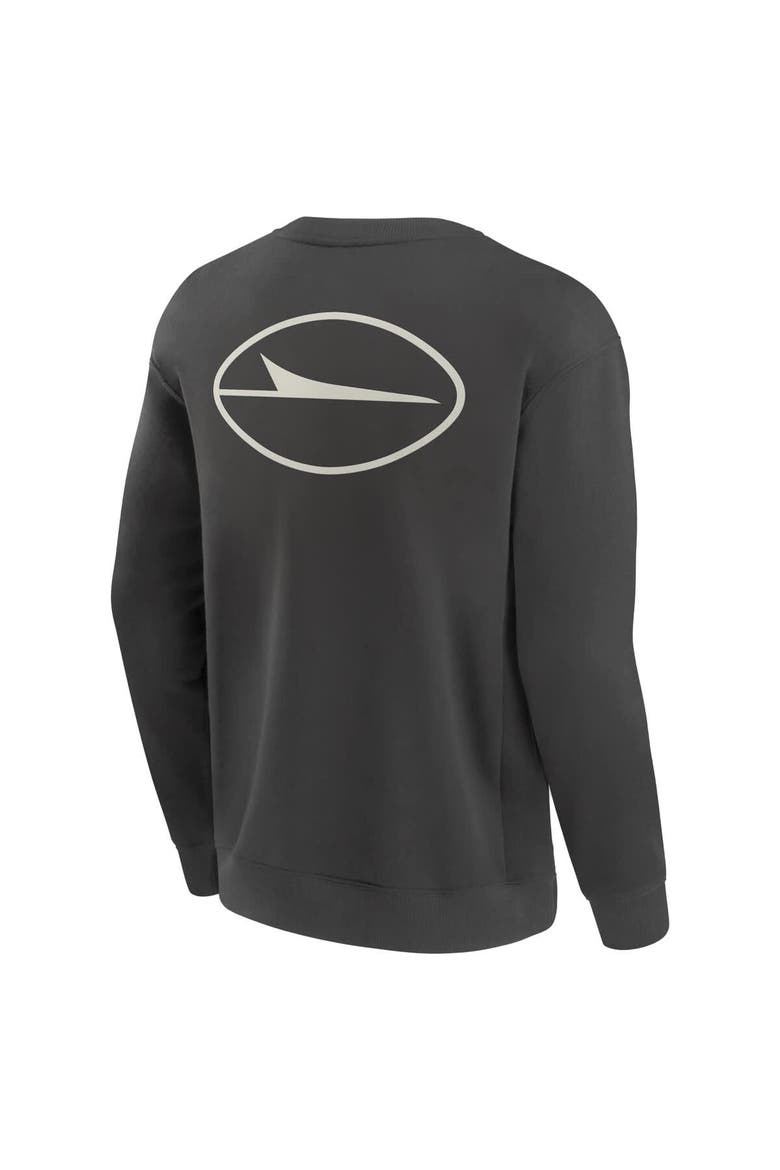 Men's Fanatics Charcoal New York Jets Elements Future Ground Lettering Pullover Sweatshirt, Alternate, color, Charcoal
