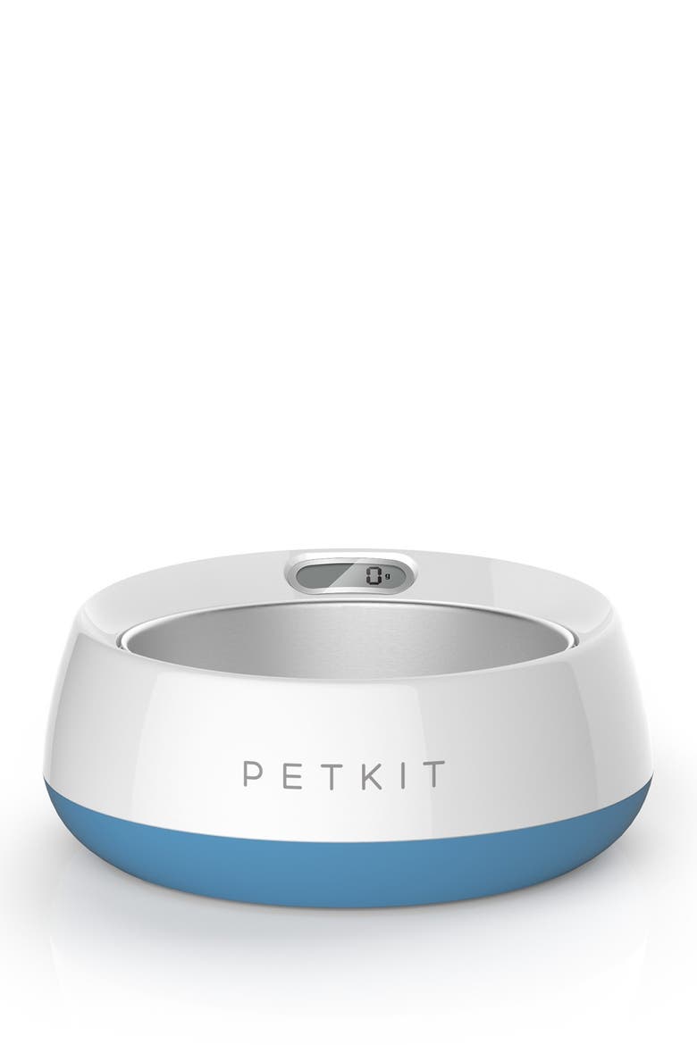 Blue Petkit Fresh Metal Large Machine Washable Smart Digital Feeding Pet Bowl, Main, color, BLUE