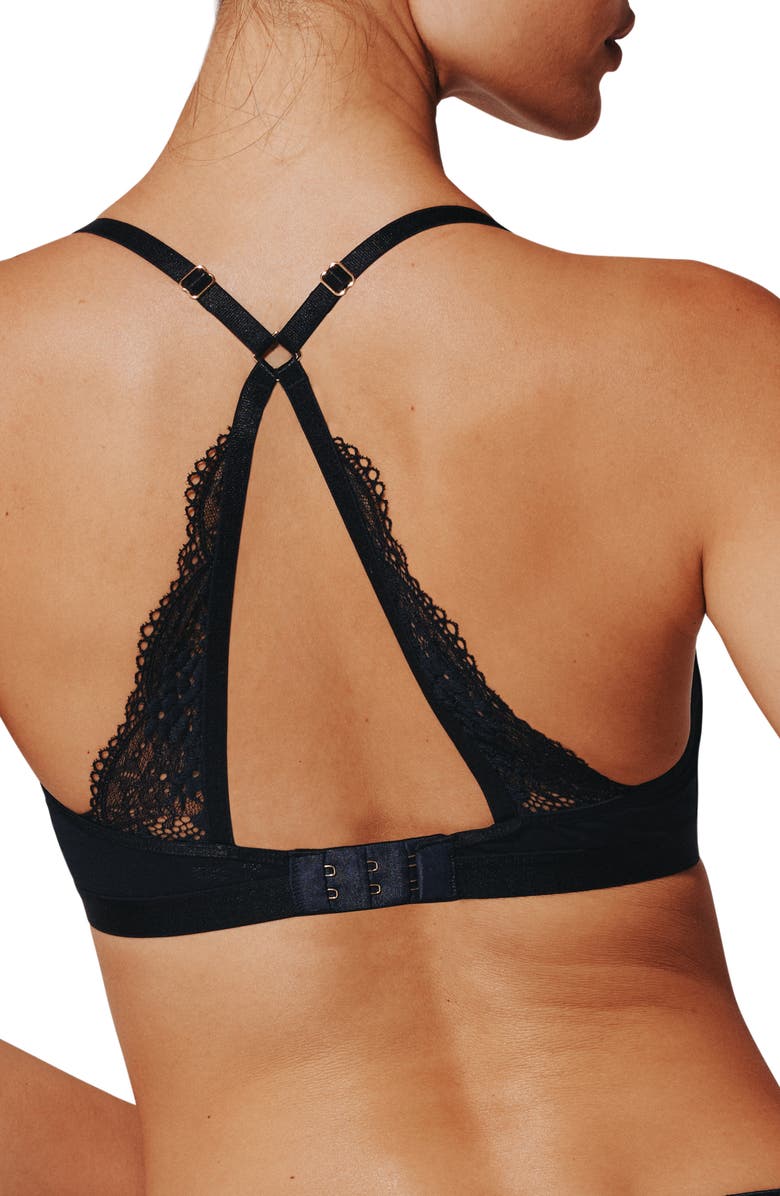 ThirdLove All Day Lace Unlined Racerback Bralette, Alternate, color, 