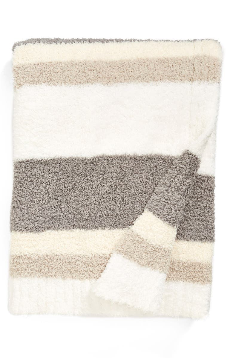 Barefoot Dreams<sup>®</sup> 'CozyChic<sup>®</sup>' Multi Stripe Throw, Main, color, 