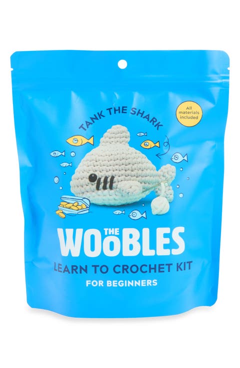 Tank the Shark Learn to Crochet Kit
