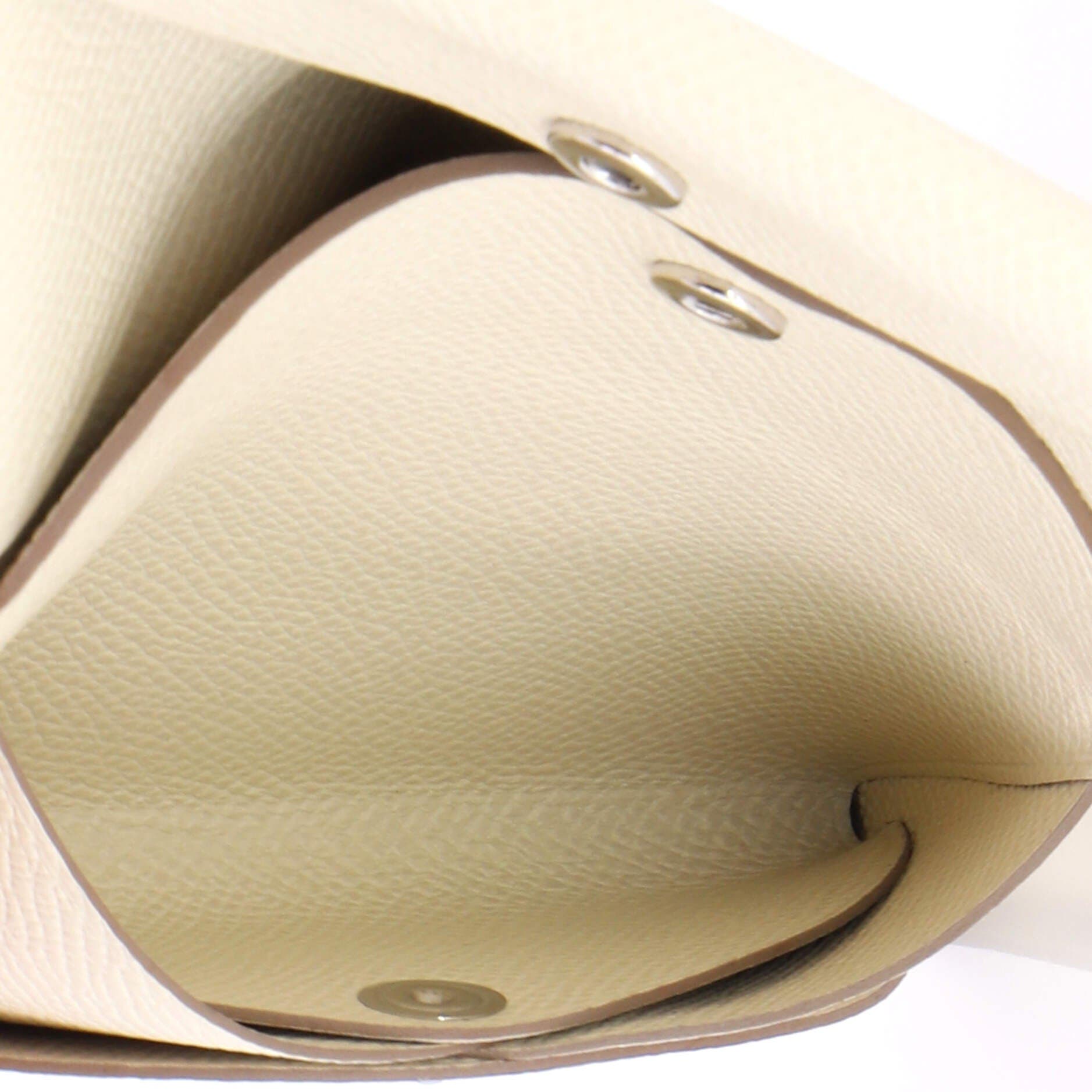 Calvi Duo Card Holder Epsom, Alternate, color, White