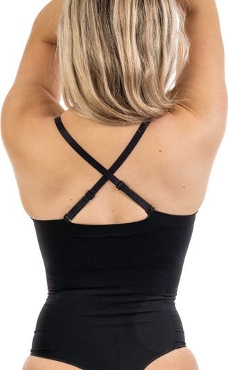 2-Pack Thong Shaper Bodysuit