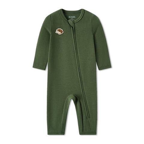 Brushed Zipper Pajama (Baby)