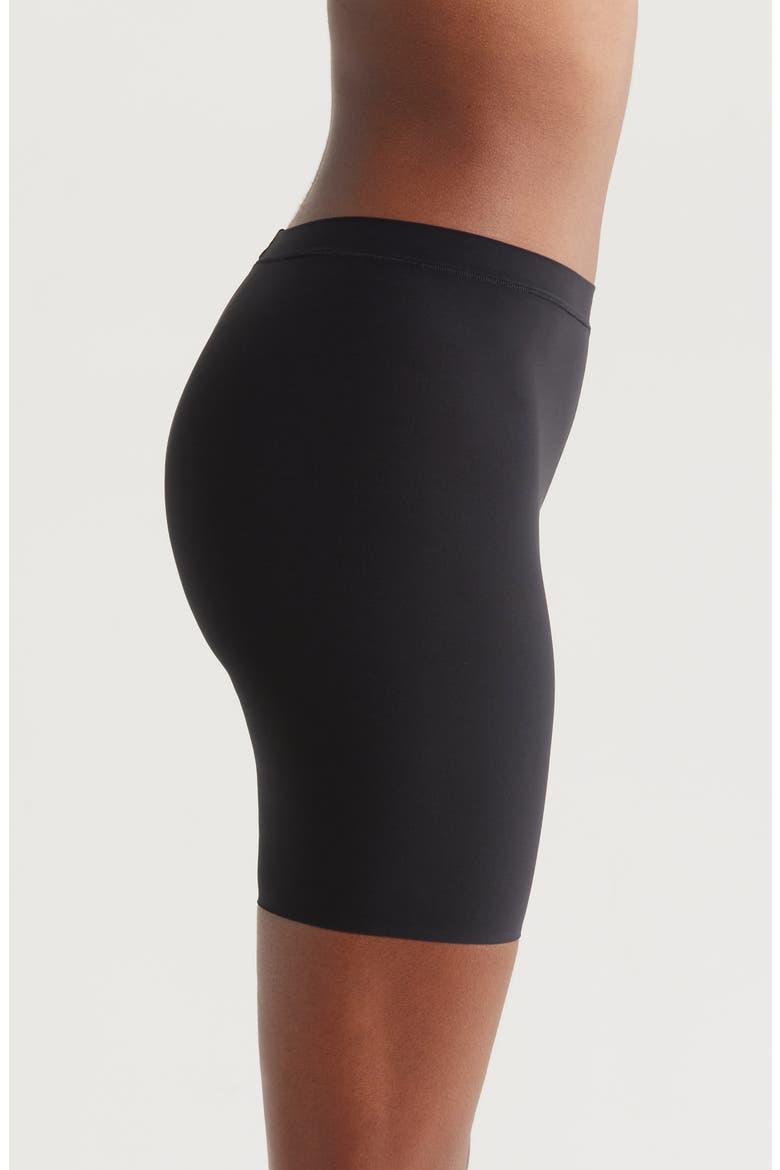 DreamSeam Long Boyshorts, Alternate, color, BLACK