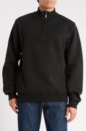 JASPER CLAY Quarter Zip Sweater